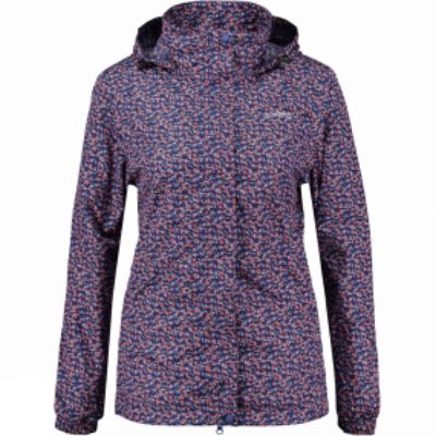 Ayacucho Womens Stowaway Jacket Poppy Flower Print Ayacucho Womens Stowaway Jacket Poppy Flower Print